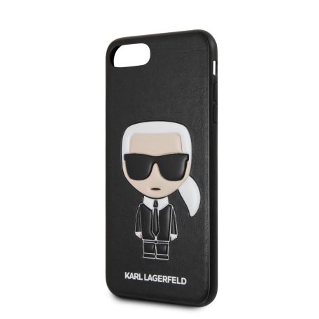 Karl Lagerfeld Apple iPhone 7 Plus / 8 Plus (5.5) Iconic hátlapvédő tok fekete (KLHCI8LIKPUBK)