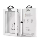 Karl Lagerfeld Apple iPhone X / XS Fun Choupette hátlapvédő tok átlátszó (KLHCPXCFNRC)