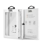 Karl Lagerfeld Apple iPhone XS Max (6.5) Fun Choupette hátlapvédő tok átlátszó (KLHCI65CFNRC)