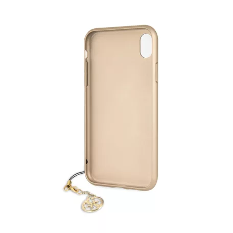 Guess Apple iPhone XR (6.1) Charms Hard Case hátlapvédő tok szürke (GUHCI61GF4GGR)