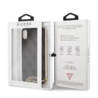 Guess Apple iPhone XS Max (6.5) Charms Hard Case 4G hátlapvédő tok szürke (GUHCI65GF4GGR)
