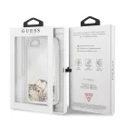 Guess Apple iPhone 7 / 8 / SE2 / SE3 (4.7) New Glitter Hearts hátlapvédő tok arany (GUHCI8GLHFLGO)