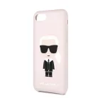 Karl Lagerfeld Apple iPhone 7 / 8 / SE2 / SE3 (4.7) Full Body hátlapvédő tok pink (KLHCI8SLFKPI)