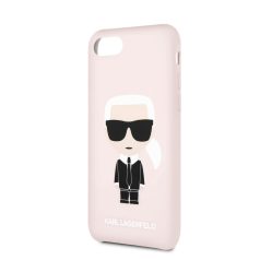   Karl Lagerfeld Apple iPhone 7 / 8 / SE2 / SE3 (4.7) Full Body hátlapvédő tok pink (KLHCI8SLFKPI)