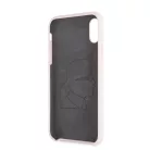 Karl Lagerfeld Apple iPhone X / XS Iconic Full Body hátlapvédő tok pink (KLHCPXSLFKPI)
