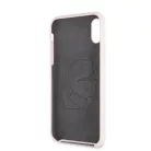 Karl Lagerfeld Apple iPhone XR (6.1) hátlapvédő tok pink (KLHCI61SLFKPI)