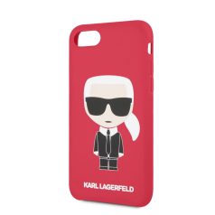   Karl Lagerfeld Apple iPhone 7 / 8 / SE2 / SE3 (4.7) Full Body hátlapvédő tok piros (KLHCI8SLFKRE)