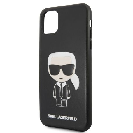 Karl Lagerfeld Apple iPhone 11 Pro Max (6.5) 2019 Embossed hátlapvédő tok fekete (KLHCN65IKPUBK)