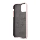 Karl Lagerfeld Apple iPhone 11 (6.1) 2019 Full Body hátlapvédő tok pink (KLHCN61SLFKPI)