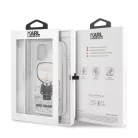 Karl Lagerfeld Apple iPhone 11 Pro (5.8) 2019 Glitter Iridescente hátlapvédő tok fekete (KLHCN58LGIRKL)