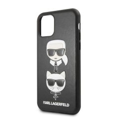   Karl Lagerfeld &Choupette Apple iPhone 11 Pro (5.8) 2019 hátlapvédő tok fekete (KLHCN58KICKC)