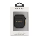 Guess Apple AirPods 1/2 szilikon tok fekete (GUACCSILGLBK)