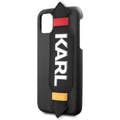   Karl Lagerfeld Apple iPhone 11 Pro (5.8) 2019 hátlapvédő tok fekete (KLHCN58HDAWBK)