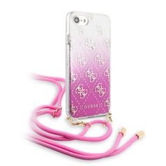  Guess Apple iPhone 7 / 8 / SE2 / SE3 (4.7) 4G Electroplated hátlapvédő tok pink (GUHCI8WO4GPI)