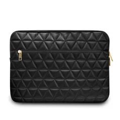   Guess Quilted Sleeve notebook táska 13"-ig fekete (GUCS13QLBK)