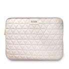 Guess Quilted Sleeve notebook táska 13"-ig pink (GUCS13QLPK)
