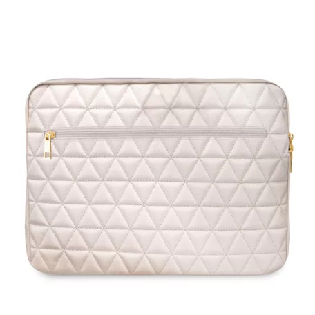 Guess Quilted Sleeve notebook táska 13"-ig pink (GUCS13QLPK)