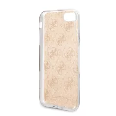   Guess Apple iPhone 7 / 8 / SE2 / SE3 (4.7) Glitter 4G Solid hátlapvédő tok arany (GUHCI8PCU4GLGO)