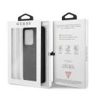 Guess Samsung G988 Galaxy S20 Ultra (6.9) hátlapvédő tok fekete (GUHCS69LS4GBK)