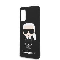   Karl Lagerfeld and Choupette Samsung G988 Galaxy S20 Ultra (6.9) hátlapvédő tok fekete (KLHCS69KICKC)