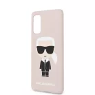 Karl Lagerfeld Samsung G980 Galaxy S20 (6.2) Full Body hátlapvédő tok pink (KLHCS62SLFKPI)