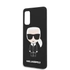 Karl Lagerfeld Samsung G980 Galaxy S20 (6.2) Full Body hátlapvédő tok fekete (KLHCS62SLFKBK)