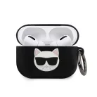 Karl Lagerfeld Apple Airpods Pro szilikon tok fekete (KLACAPSILCHBK)