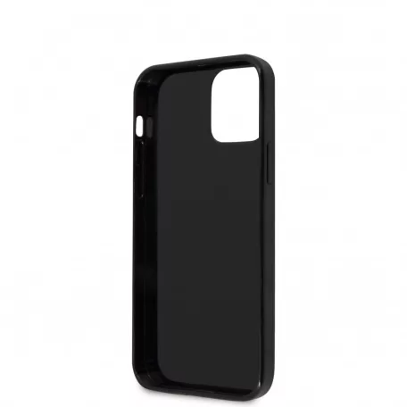 Guess Apple iPhone 12 Mini 2020 (5.4) Marble hátlapvédő tok fekete (GUHCP12SPCUMABK)