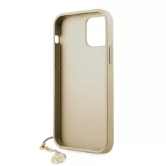   Guess Apple iPhone 12 Pro Max 2020 (6.7) 4G Charms Case hátlapvédő tok barna (GUHCP12LGF4GBR)