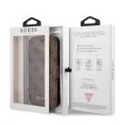 Guess Apple iPhone 12 Pro Max 2020 (6.7) oldalra nyíló könyv tok barna (GUFLBKSP12L4GB)