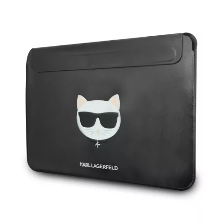 Karl Lagerfeld Choupette Apple MacBook Air/Pro bőr tok fekete (KLCS133CHBK)