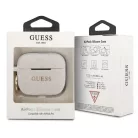 Guess Apple AirPods Pro szilikon tok fehér (GUACAPSILGLWH)