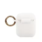 Guess Apple AirPods 1 / 2 szilikon tok fehér (GUACA2LSTLWH)