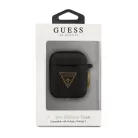 Guess Apple AirPods 1 / 2 szilikon tok fekete (GUACA2LSTLBK)