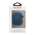 Guess Apple AirPods 1 / 2 szilikon tok kék (GUACCSILGLBL)