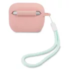 Guess Apple AirPods Pro szilikon tok pink (GUACAPLSVSPG)