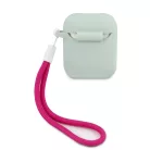 Guess Apple AirPods 1 / 2 szilikon tok kék (GUACA2LSVSBF)