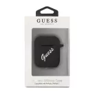 Guess Apple AirPods 1 / 2 szilikon tok fekete (GUACA2LSVSBW)