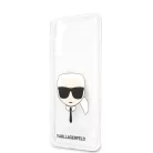 Karl Lagerfeld Samsung G990 Galaxy S21 (2021) hátlapvédő tok átlátszó (KLHCS21SKTR)