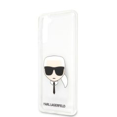   Karl Lagerfeld Samsung G990 Galaxy S21 (2021) hátlapvédő tok átlátszó (KLHCS21SKTR)