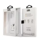 Karl Lagerfeld and Choupette Samsung G995 Galaxy S21 Plus (2021) hátlapvédő tok átlátszó (KLHCS21MCFNRC)