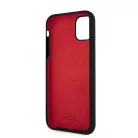 Karl Lagerfeld Apple iPhone 11 (6.1) 2019 Stack White Logo hátlapvédő tok fekete (KLHCN61SLKLRBK)