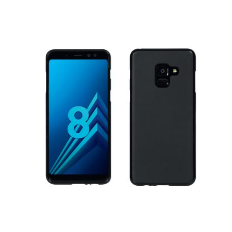 Mobilis T Series Samsung Galaxy A8 TPU hátlapvédő tok fekete