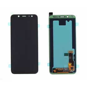   Samsung A600 Galaxy A6 (2018) fekete LCD kijelző érintővel