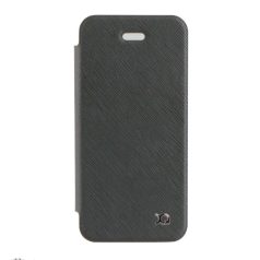   Xqisit Flap Cover Apple iPhone 5G/5S/SE oldalra nyíló mágneses tok átlátszó hátlappal