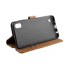 Xqisit Slim Wallet Selection Samsung A105 Galaxy A10 (2019) oldalra nyíló mágneses bőrhatású könyv tok szilikon belsővel fekete