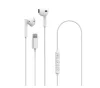 Xqisit fehér sztereo headset lightning csatlakozóval MFI tanúsítvánnyal