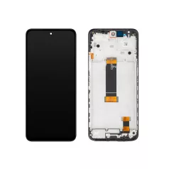   Xiaomi Redmi 12 fekete gyári LCD kijelző érintővel és kerettel (560002M19A00)