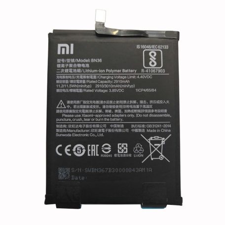 Xiaomi BN36 battery original Li-Ion 3010mAh (Mi A2)