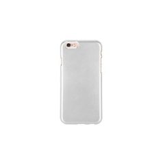   Mercury iJelly Apple iPhone 7 Plus / 8 Plus fémhatású matt szilikon hátlapvédő ezüst